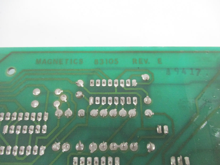 MAGNETICS 83105 REV. E UNMP
