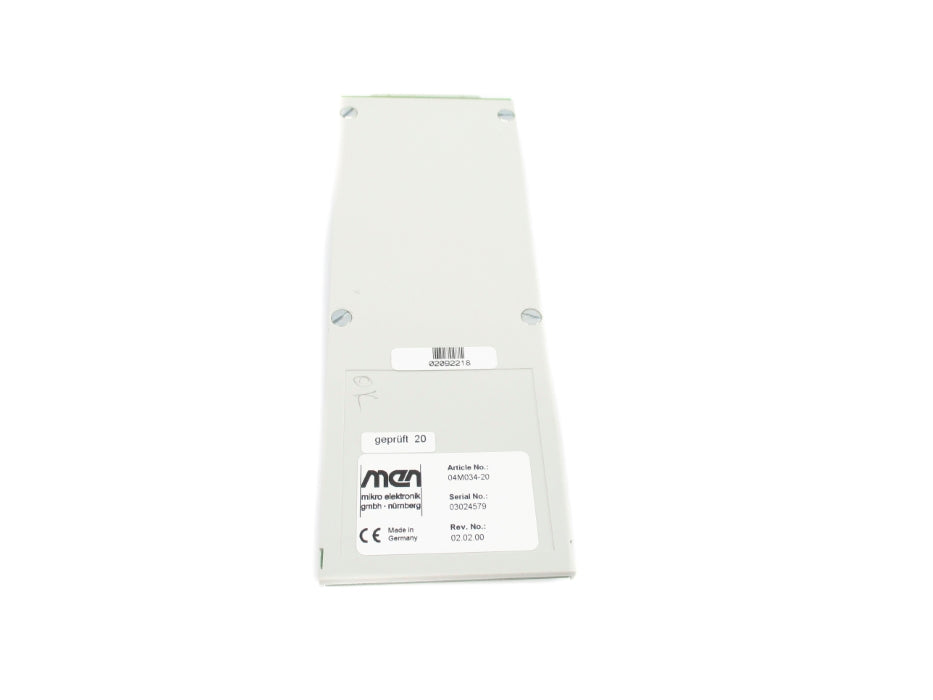 MIKRO ELEKTRONIK 04M034-20 REV. 02.02.00 NSMP