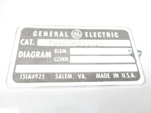 GENERAL ELECTRIC PWB68A993124 UNMP