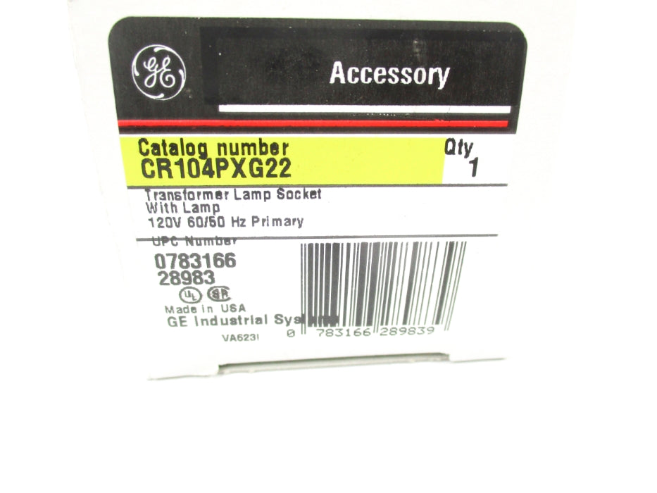 GENERAL ELECTRIC CR104PXG22 120V NSMP