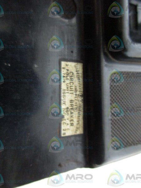 WESTINGHOUSE E-7819 15AMP 3POLE CIRCUIT BREAKER (AS PICTURED) UNMP