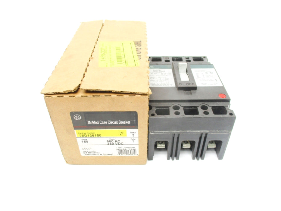 GENERAL ELECTRIC TED136150 600VAC 150A (GREEN) NSMP
