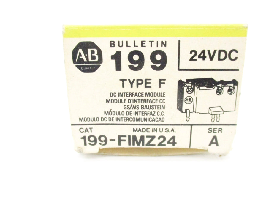 INDUSTRIAL SPARE PART 199-FIMZ24 SER. A 24VDC (BK/YL) NSMP