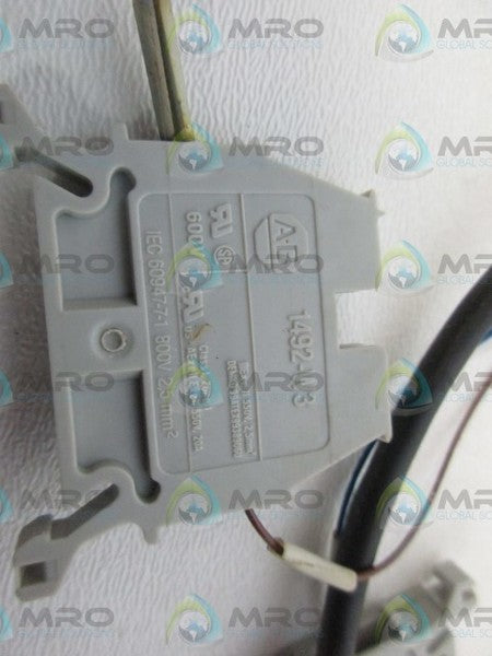 ALLEN BRADLEY 1492-W3 TERMINAL BLOCK UNMP