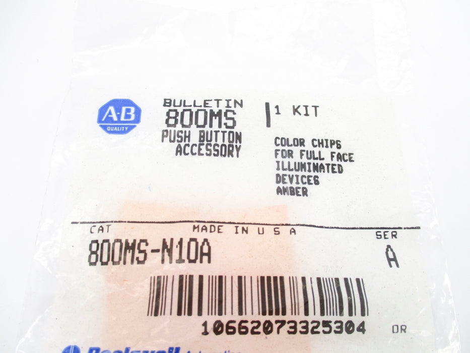 INDUSTRIAL SPARE PART 800MS-N10A SER. A NSMP