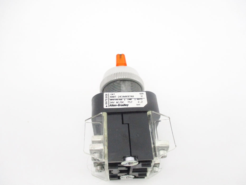 ALLEN BRADLEY 800T-24JA4KB7AX SER. U (WH) NSMP
