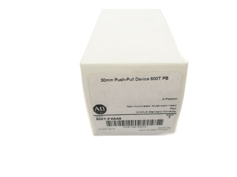 INDUSTRIAL SPARE PART 800T-FX6A5 SER. T  (WH) NSFS
