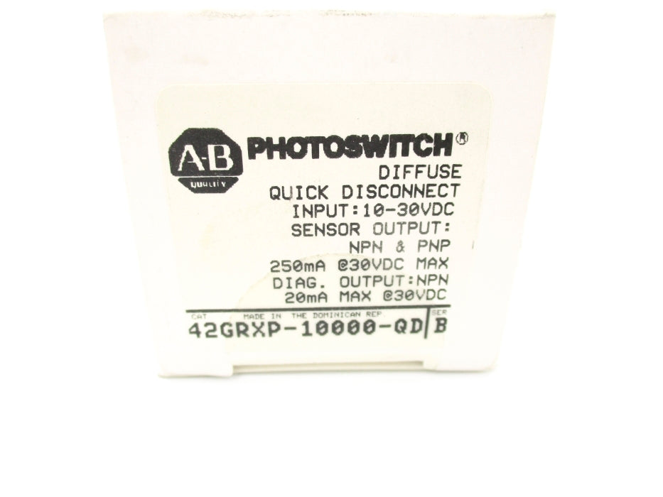ALLEN BRADLEY 42GRXP-10000-QD SER. B (GY/BL) NSMP