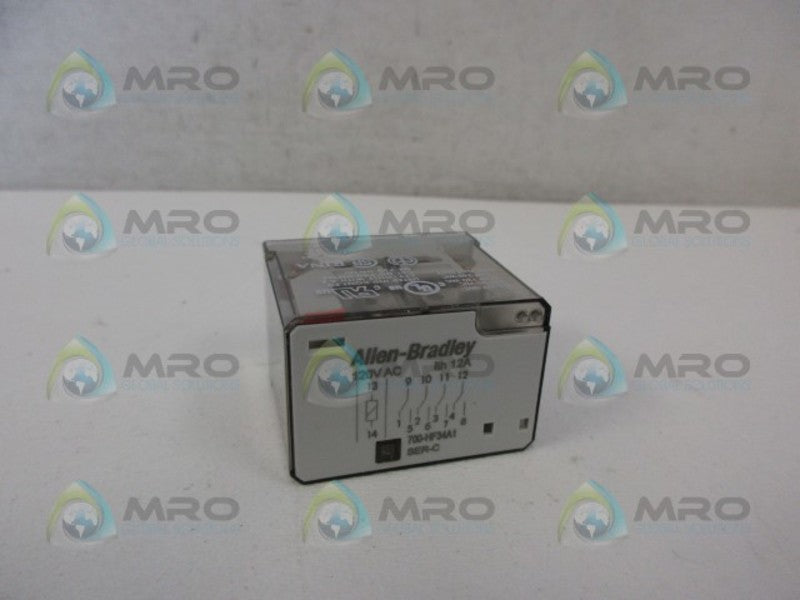 ALLEN BRADLEY 700-HF34A1 SER.C RELAY UNMP