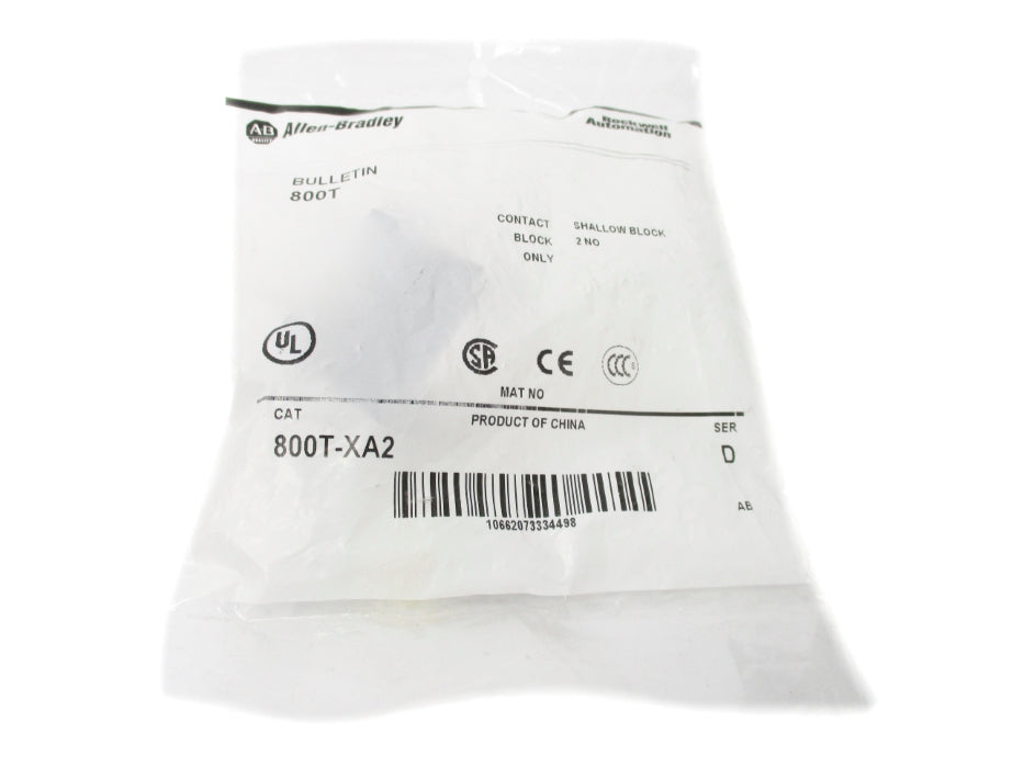 INDUSTRIAL SPARE PART 800T-XA2 SER. D NSMP