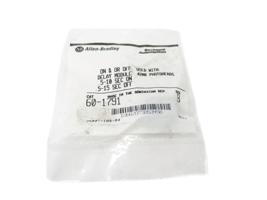 ALLEN BRADLEY 60-1791 SER. B .5-15S NSMP
