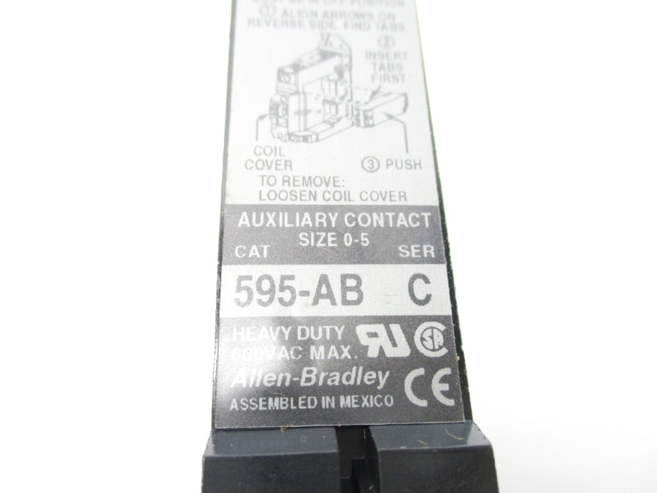 INDUSTRIAL SPARE PART 595-AB SER. C 600VAC NSNP