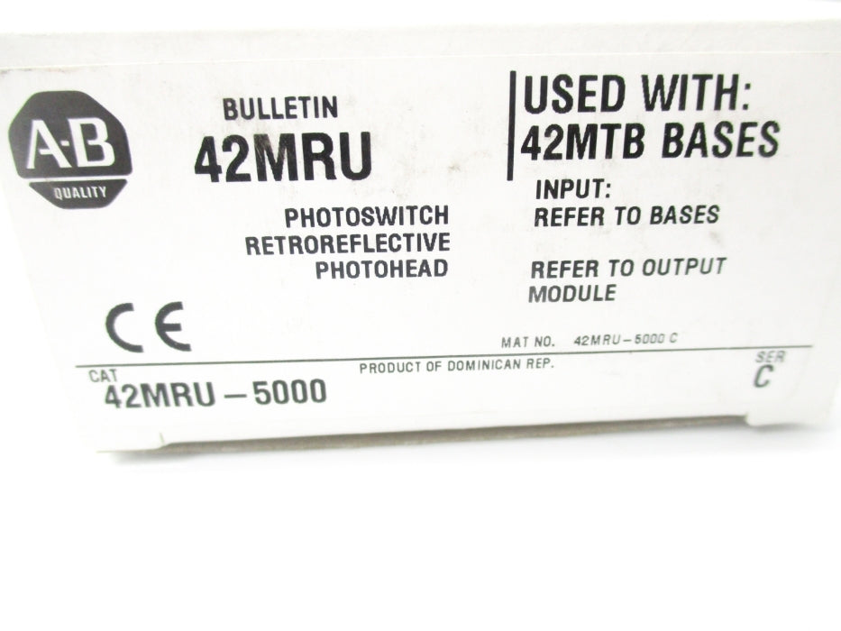 ALLEN BRADLEY 42MRU-5000 SER. C (WH) NSMP