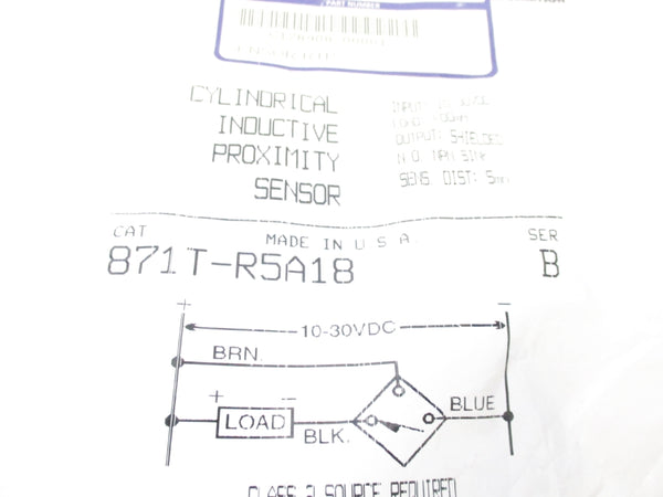 ALLEN BRADLEY 871T-R5A18 SER. B NSMP