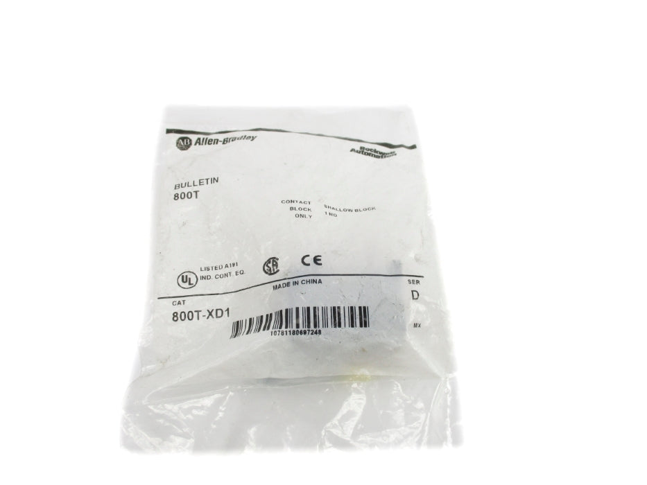 INDUSTRIAL SPARE PART 800T-XD1 SER. D NSMP