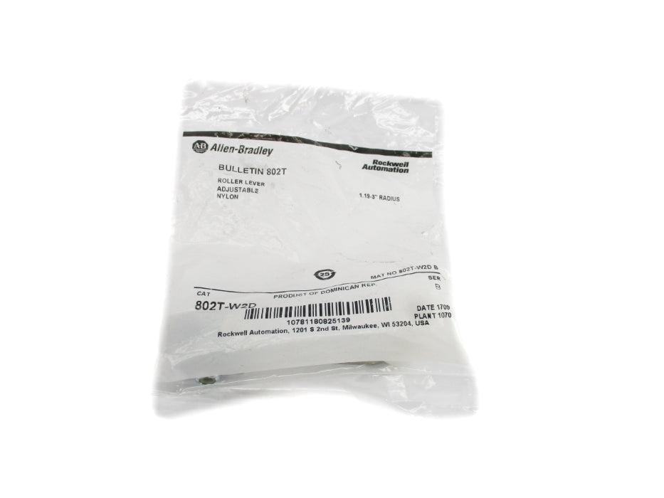 INDUSTRIAL SPARE PART 802T-W2D SER. B 1.19-3" NSMP