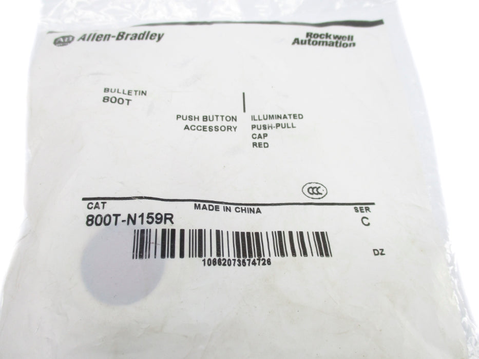 ALLEN BRADLEY 800T-N159R SER. C NSMP