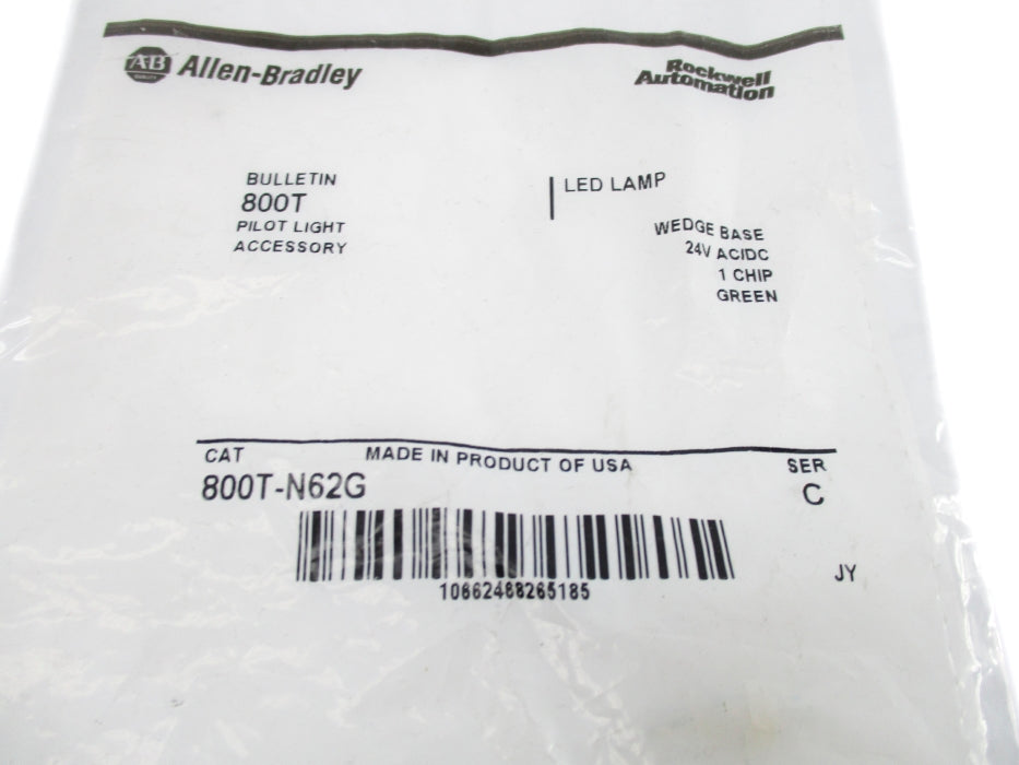 INDUSTRIAL SPARE PART 800T-N62G SER. C 24VAC/DC NSMP