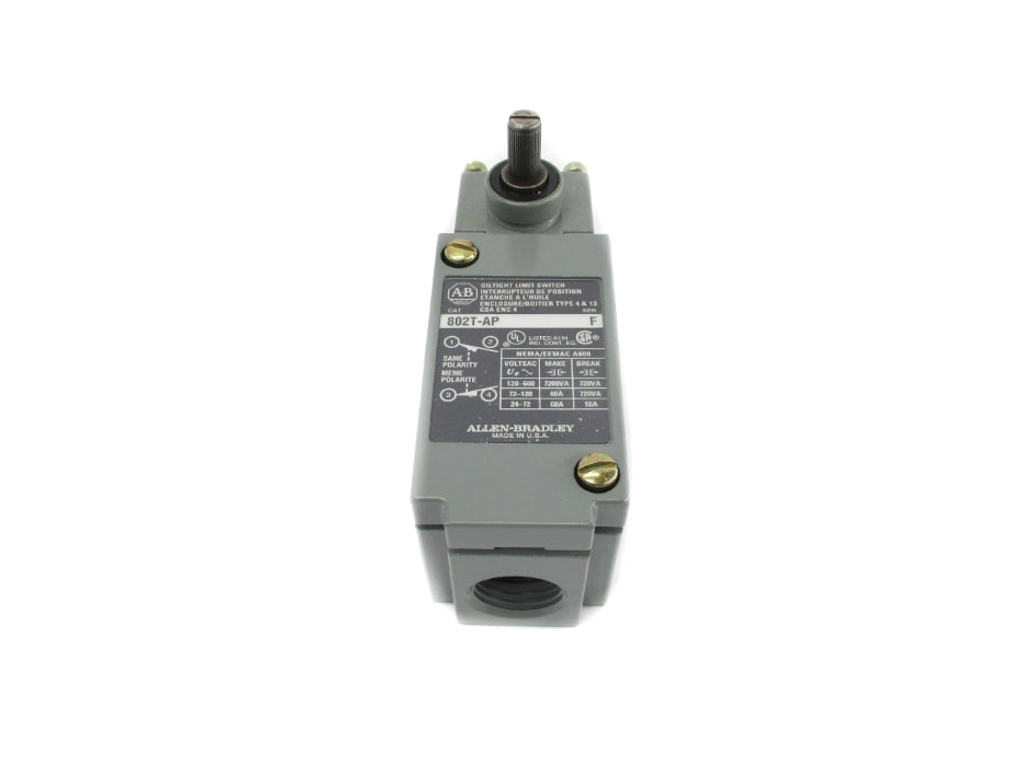 ALLEN BRADLEY 802T-AP SER. F 120-600VAC 60A NSNP