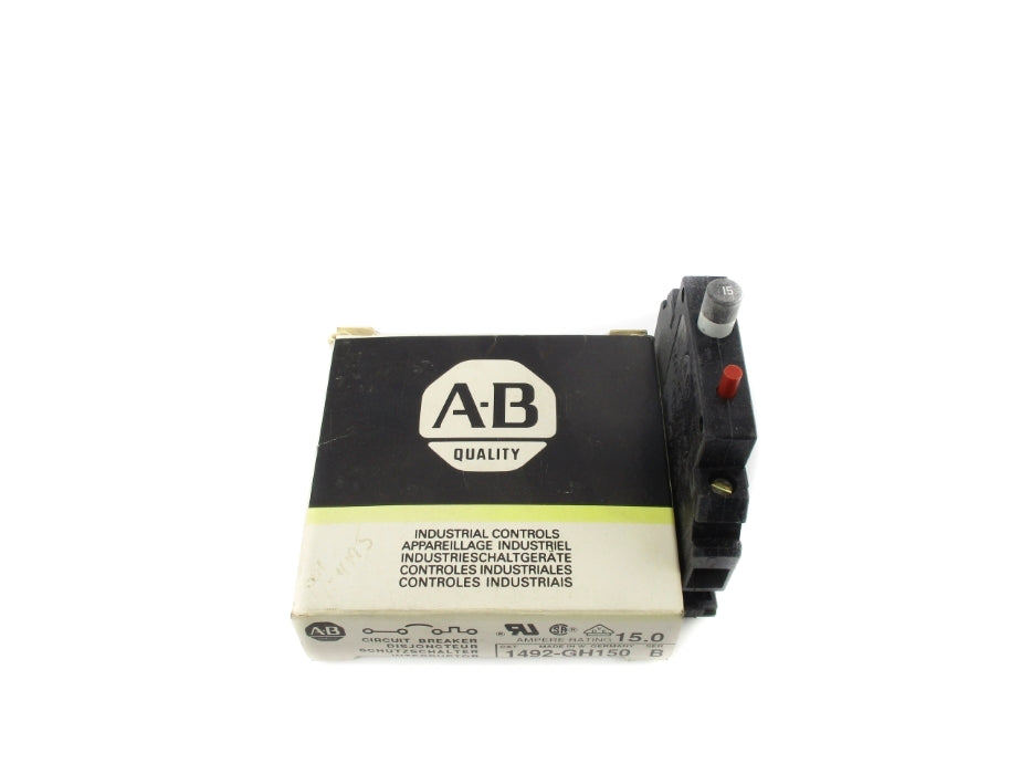 ALLEN BRADLEY 1492-GH150 SER. B 125VAC 15A NSMP