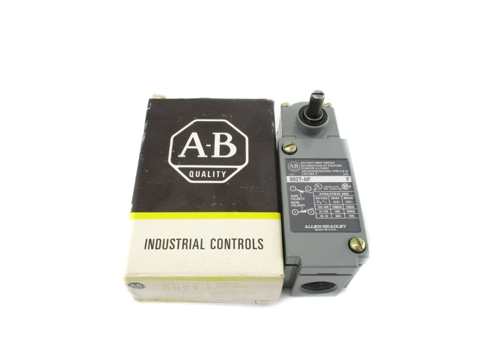 ALLEN BRADLEY 802T-AP SER. F (BK/YL) NSMP