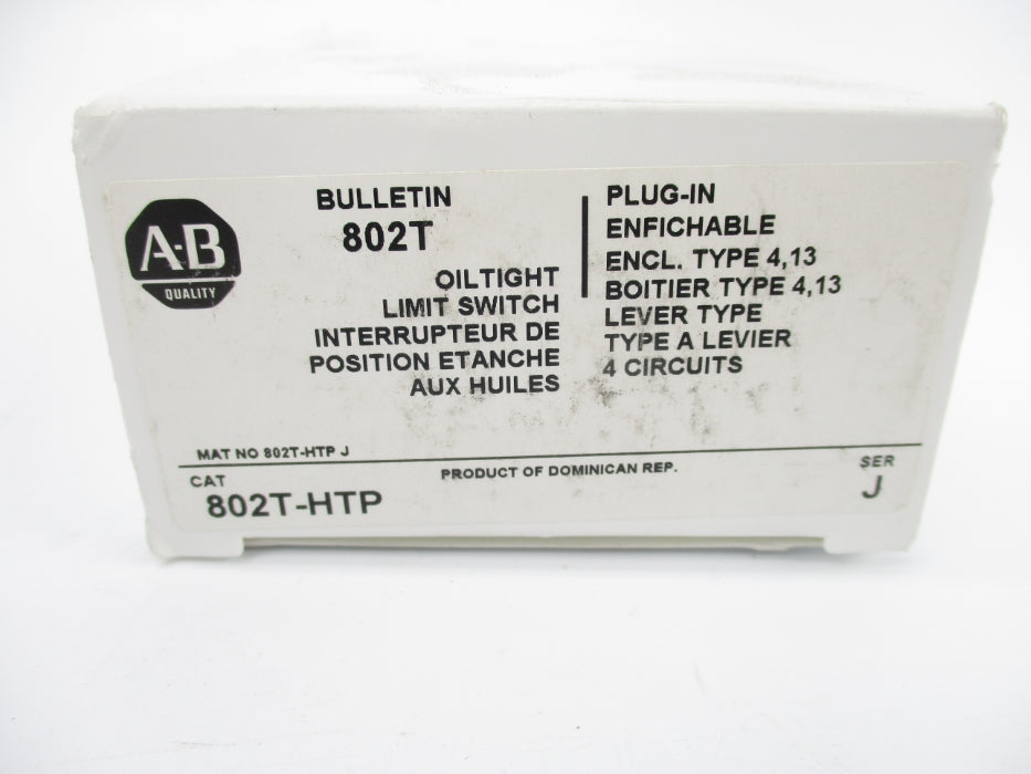 INDUSTRIAL SPARE PART 802T-HTP SER. J 120-300VAC 60A (WH) NSMP