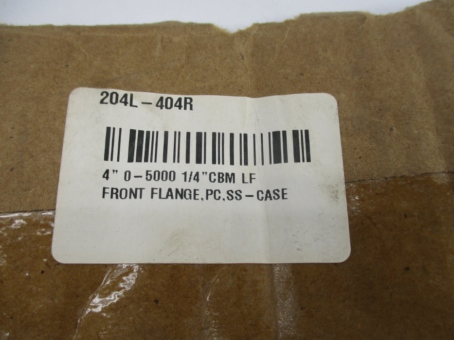 GAUGE 204L-404R 0-5000PSI NSNP