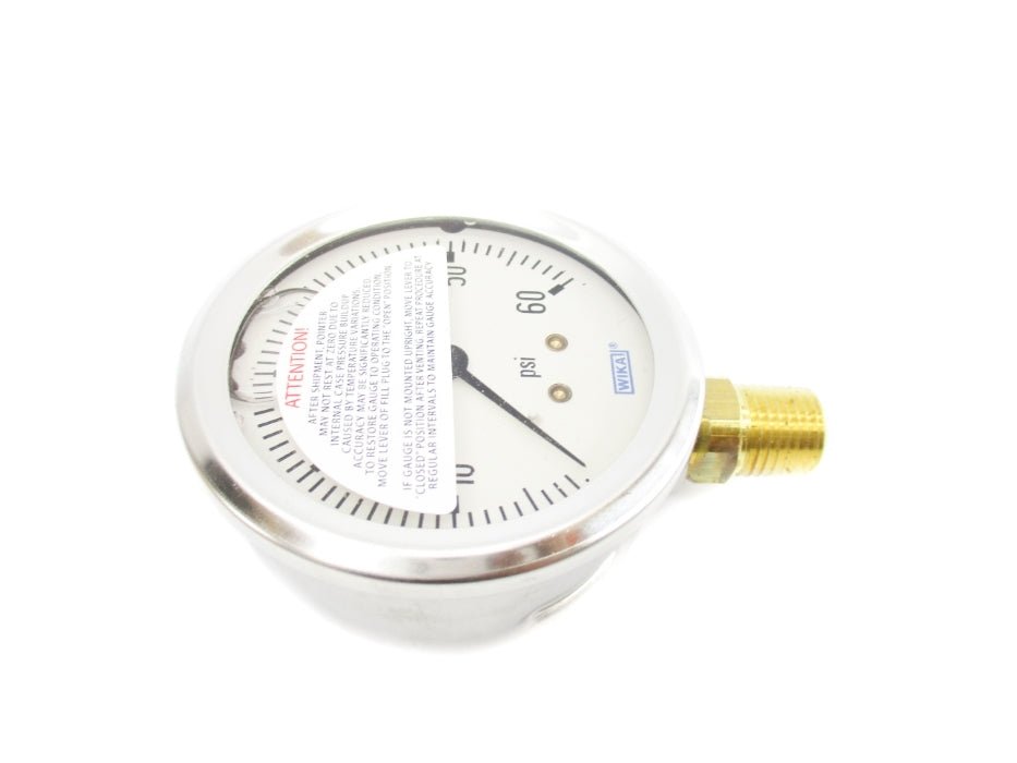 WIKA 9767053 0-60PSI 1/4" NSMP