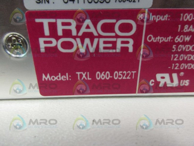 TRACO POWER TXL-060-0522T POWER SUPPLY NSMP