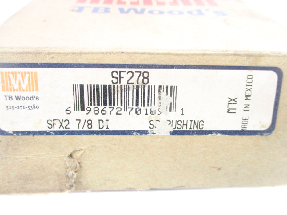 TB WOODS SF278 NSMP