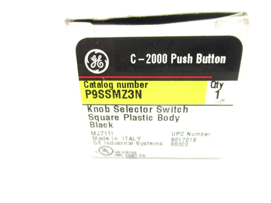 GENERAL ELECTRIC P9SSMZ3N NSMP