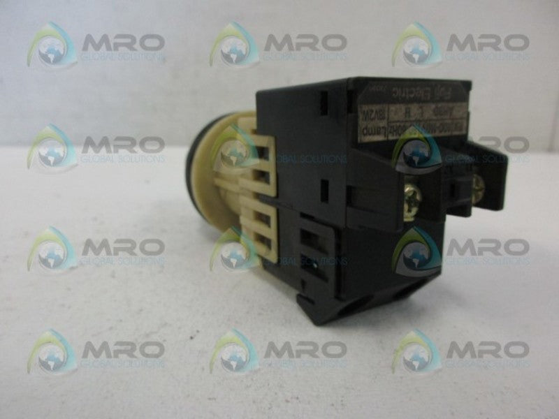 FUJI AH30 LH GREEN ILLUMINATED PUSH BUTTON NSNP