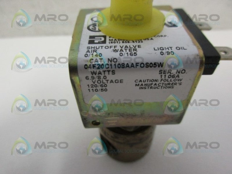PARKER 04F20C1108AAFOS05W SHUT OFF VALVE UNMP