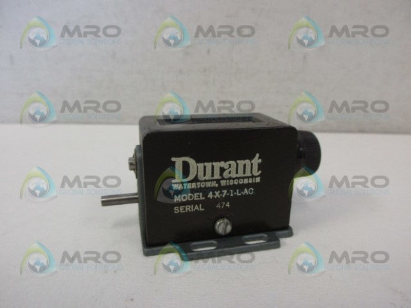 DURANT 4-X-7-1-L-AC COUNTER NSNP