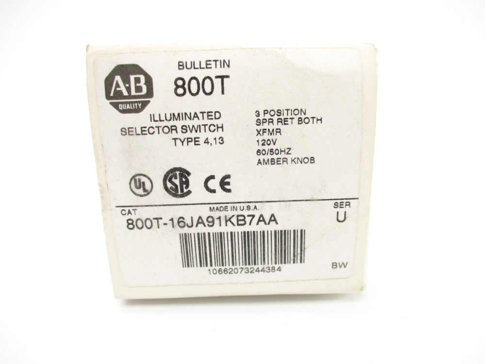 INDUSTRIAL SPARE PART 800T-16JA91KB7AA SER. U (WH) NSMP