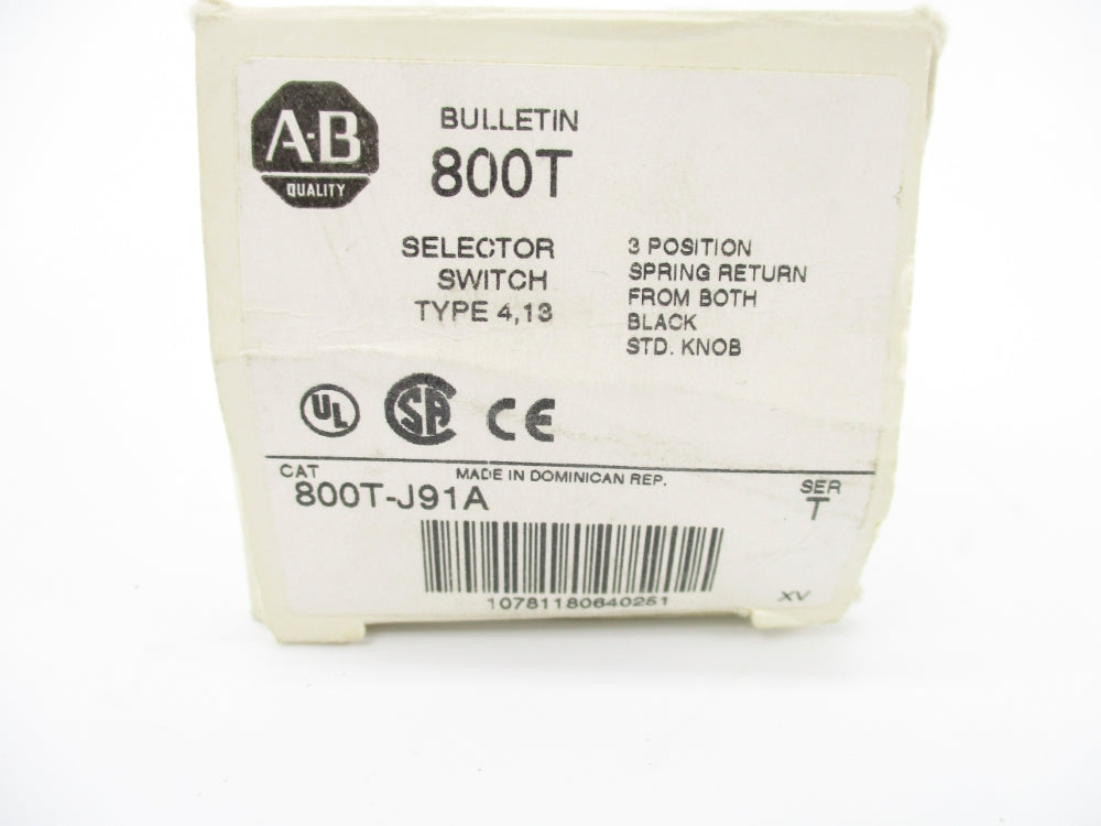 INDUSTRIAL SPARE PART 800T-J91A SER. T (AS PICTURED) (WH) NSMP