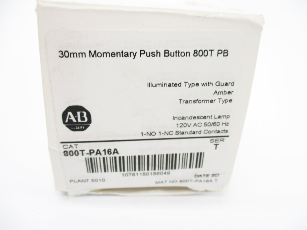 INDUSTRIAL SPARE PART 800T-PA16A SER. T 120V (WH) NSMP