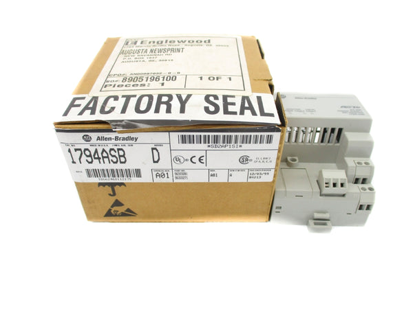 ALLEN BRADLEY 1794-ASB SER. D F/W A NSMP
