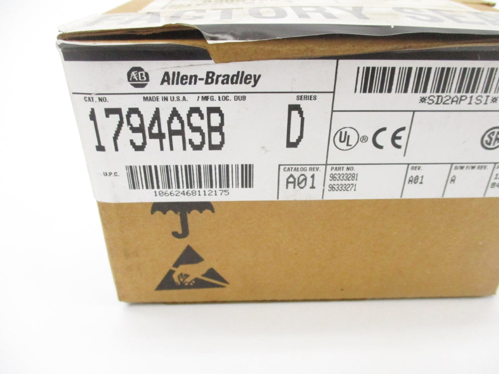 ALLEN BRADLEY 1794-ASB SER. D F/W A NSMP