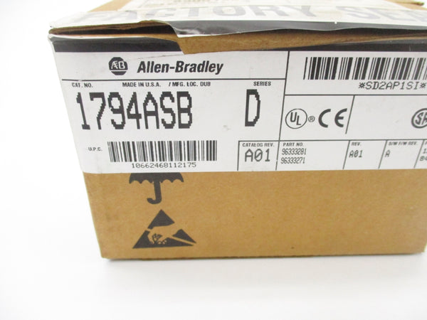 ALLEN BRADLEY 1794-ASB SER. D F/W A NSMP
