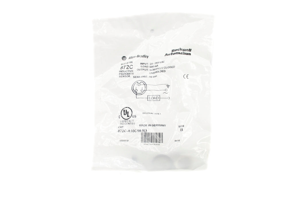 ALLEN BRADLEY 872C-A10C18-N3 SER. B NSMP