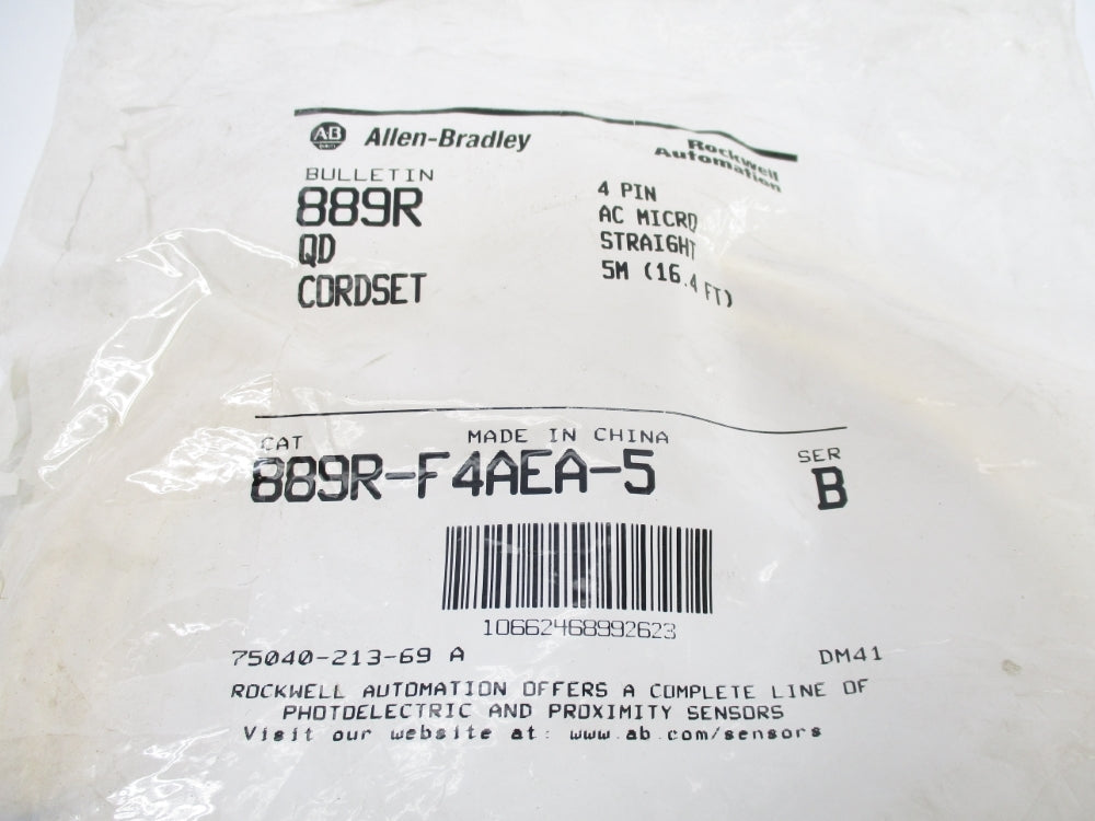 ALLEN BRADLEY 889R-F4AEA-5 SER. B NSMP