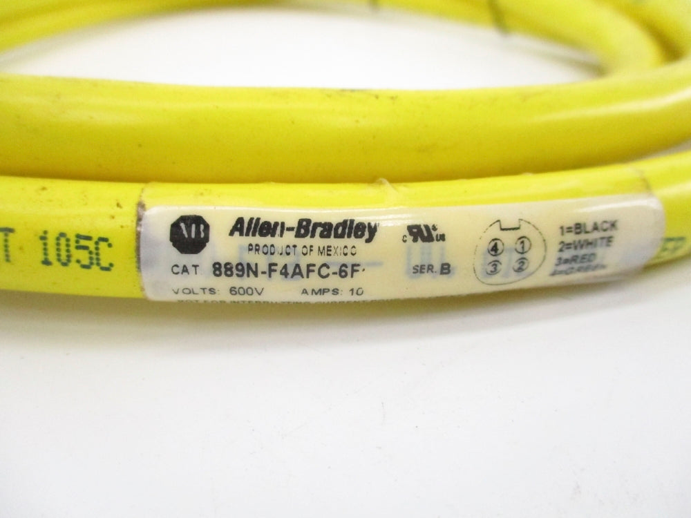 ALLEN BRADLEY 889N-F4AFC-6F SER. B 600V 10A NSNP
