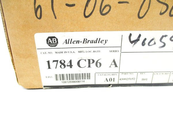 ALLEN BRADLEY 1784-CP6 SER. A NSMP