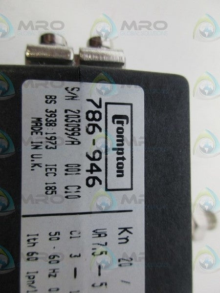 CROMPTON INSTRUMENTS 786-946 NSMP