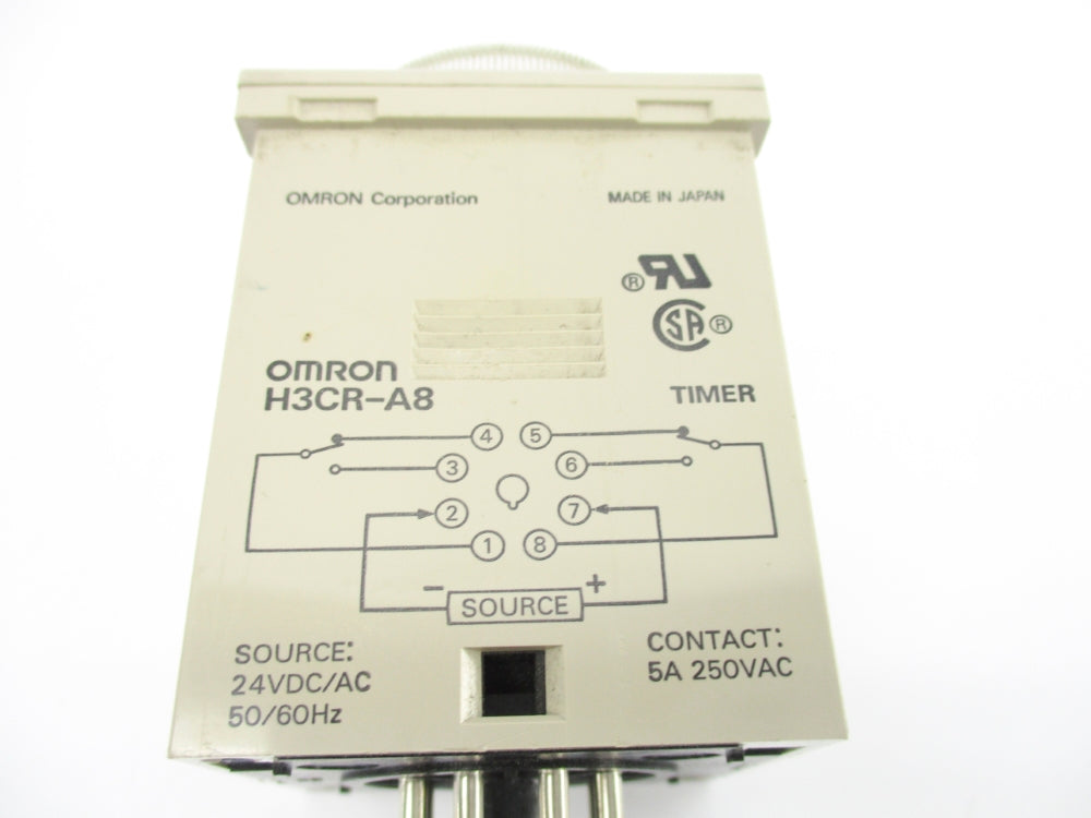 OMRON H3CR-A8 24VDC/AC NSNP