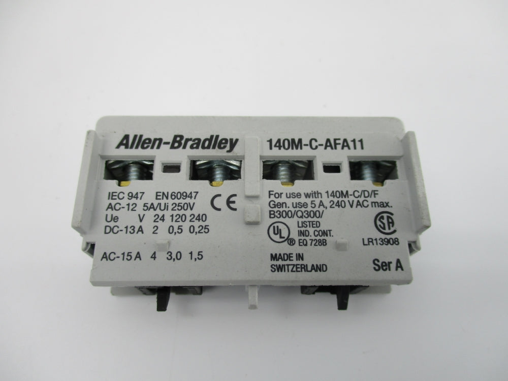 ALLEN BRADLEY 140M-C-AFA11 SER. A 240VAC 5A NSNP