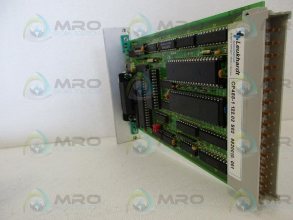 LEUKHARDT CP488-1 12202 S02 CIRCUIT BOARD CARD NSMP