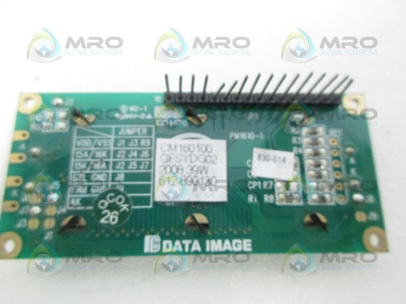 DATA IMAGE PM1610-1 LCD MODULE (AS PICTURED) UNMP