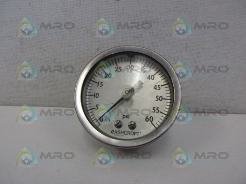 ASHCORFT 1009 GAUGE UNMP